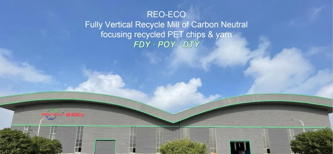 Customized 100% Recycled Pet Chips for RPET Filament Grade with ISO Certification